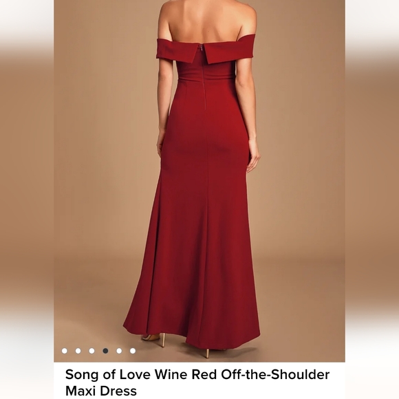 Lulus red formal dress - Picture 2 of 7